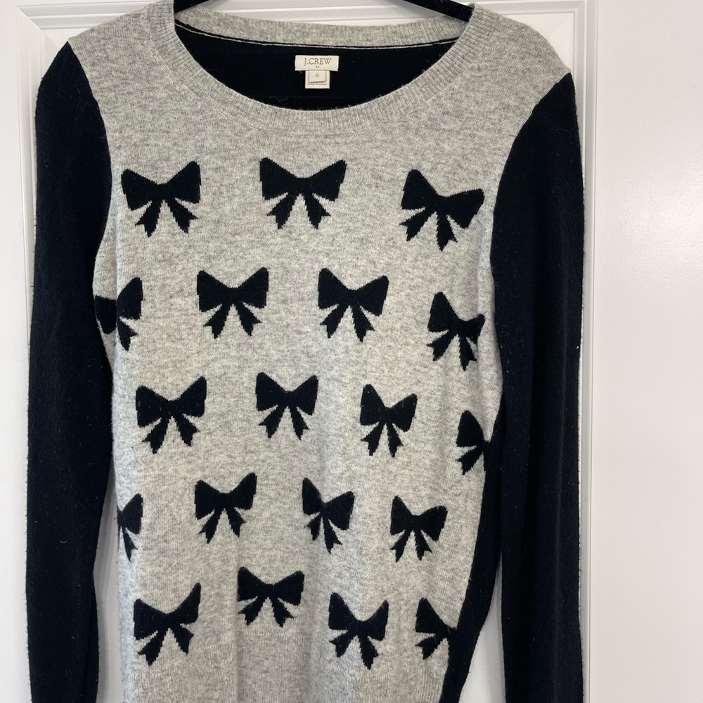 JCrew Bow Sweater